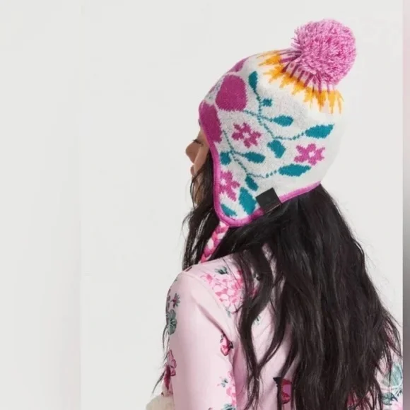 Love shack fancy x bogner sandy apres ski beanie new - Picture 2 of 2